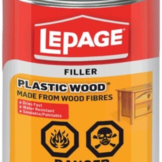 LePage 1819159 Wood Filler, Paste, Acetone, Light Tan, 946 mL Tin