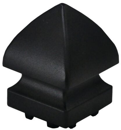 Regal DPC-P-BL Post Cap, Aluminum, Black