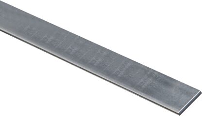 National Hardware N180-034 Flat Stock, 1 in W, 72 in L, 0.12 in Thick, Steel, Galvanized, G40 Grade