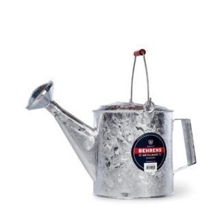 Behrens Metalware Classics 206RH Watering Can, 1.5 gal Can, Steel, Steel Sage, Hot-Dipped Galvanized