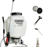 Chapin 63900 Backpack Sprayer, 4 gal Tank, Poly Tank, 25 ft Horizontal, 23 ft Vertical Spray Range, 48 in L Hose