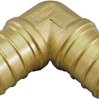 Apollo CPXE3434 Pipe Elbow, 3/4 in, 90 deg Angle, Brass