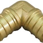 Apollo CPXE34345PK Pipe Elbow, 3/4 in, 90 deg Angle, Brass