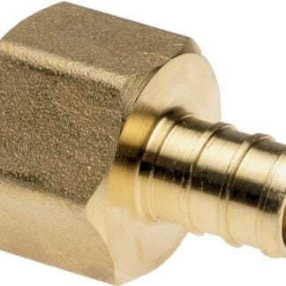 Apollo CPXFA1212 Pipe Adapter, 1/2 in, PEX x FPT, Brass