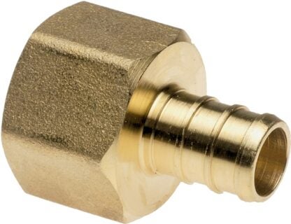 Apollo CPXFA1212 Pipe Adapter, 1/2 in, PEX x FPT, Brass