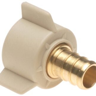 Apollo CPXFB1212S Pipe Adapter, 1/2 in, PEX x FPT, Brass