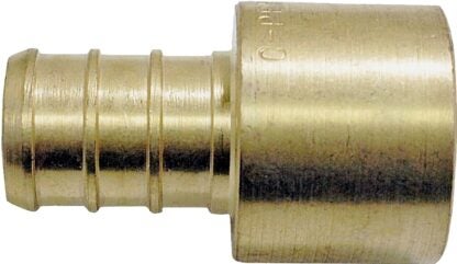 Apollo CPXFS1212 Pipe Adapter, 1/2 in, PEX x Female Solder, Brass Sells in Quantity of 20