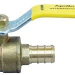 Apollo CPXV1212 Ball Valve, 1/2 x 1/2 in Connection, Crimp, Brass Body