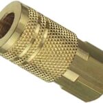 Tru-Flate 13-237 Coupler, 3/8 in, FNPT, Brass