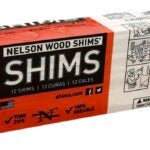 Nelson PSH8/12/36/65 Shim, 8 in L, 1-3/8 in W, 1/4 in Thick, Pine Wood Sells in Quantity of 36