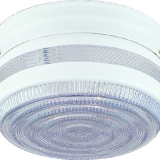 Boston Harbor F15WH02-10043L Two Light Ceiling Fixture, 120 V, 60 W, 2-Lamp, A19 or CFL Lamp, White Fixture