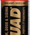 LePage Quad 1637351 Sealant, Ivory Brown, 7 to 14 days Curing, -7 to 38 deg C, 295 mL Cartridge