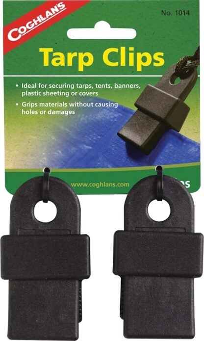 COGHLAN'S 1014 Tarp Clip, Plastic