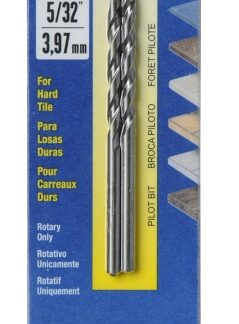 ARTU 01425 Drill Bit, 5/32 in Dia, 3-1/8 in OAL, Flat Flute, 2-Flute, 5/32 in Dia Shank, Straight Shank