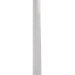 ProSource TP6063L Toilet Plunger, 21-1/4 In OAL, 6 in Cup, Long Handle