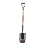 Garant GFR02D35 Irrigation Shovel, 7-1/2 in W Blade, Steel Blade, D-Grip Handle, 27 in L Handle