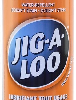 Jig-A-Loo JIG701 Lubricant, 5.5 oz, Aerosol Can, Liquid Sells in Quantity of 12