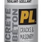 LePage PL Series 1619518 Concrete Crack and Masonry Sealant, Light Gray, Solid, 295 mL Paper Cartridge