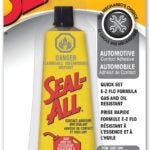 Seal-All 380135 Automotive Adhesive, Clear, 29.5 mL, Carded