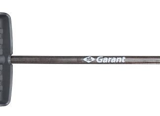 Garant 81759 Snow Shovel, 14-1/2 in W Blade, 13.9 in L Blade, Polypropylene Blade, Hardwood Handle, 54-1/2 in OAL