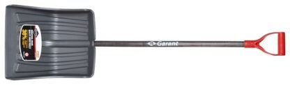 Garant 81759 Snow Shovel, 14-1/2 in W Blade, 13.9 in L Blade, Polypropylene Blade, Hardwood Handle, 54-1/2 in OAL