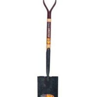 Garant 81194 Garden Spade, 7.4 in W Blade, Steel Blade, Wood Handle