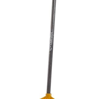 Garant 80607 Snow Pusher, 30 in W Blade, Poly Blade, Stained Ash Handle, D-Grip Handle, 47 in L Handle