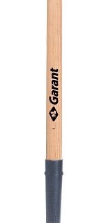 Garant 81181 Industrial-Grade Shovel, 9 in W Blade, Steel Blade, Wood Handle, D-Grip Handle