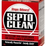 Septo-Clean 00454 Septic Cleaner, Powder, Brown/Dusty Light Yellow, 1 lb