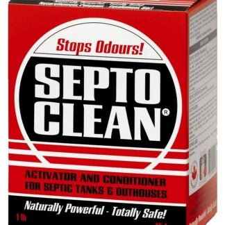 Septo-Clean 00454 Septic Cleaner, Powder, Brown/Dusty Light Yellow, 1 lb