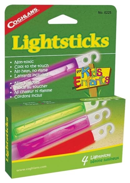 Coghlan's 0225 Light Stick, 4/PK