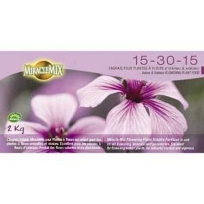 Nuway ES0033 Flowering Plant Fertilizer, 2 kg, 15-30-15 N-P-K Ratio