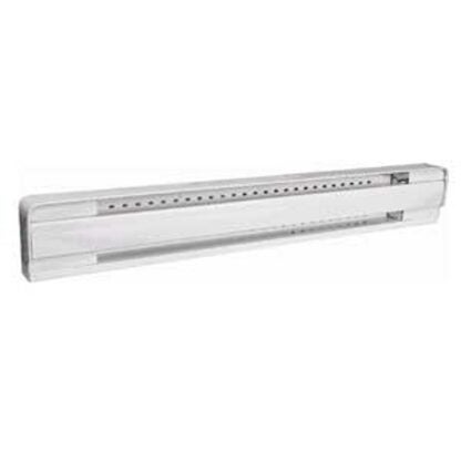 Stelpro B Series B0752W Baseboard Heater, 240/208 V, Up to 100 sq-ft Heating Area, White