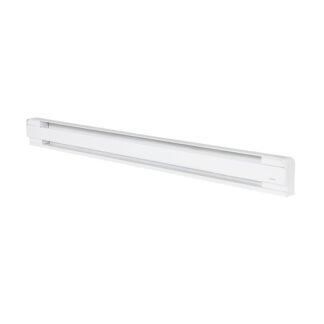 Stelpro B Series B1502W Baseboard Heater, 66.25 in L x 2.36 in W x 5.75 in H Dimensions, 240/208 V, White