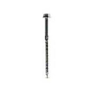 Simpson Strong-Tie Strong-Drive SDS Series SDS25112-R25 Connector Screw, 1-1/2 in L, Serrated Thread, Hex Head, Steel