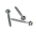 Simpson Strong-Tie Strong-Drive SD Series SD9112R100 Connector Screw, #9 Thread, 1-1/2 in L, Serrated Thread, Hex Head, 100/PK Sells in Quantity of 10