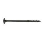 Simpson Strong-Tie Strong-Drive SDW Series SDW22638-R50 Screw, 6-3/8 in L, Flat, Truss Head, 6-Lobe Drive, Carbon Steel