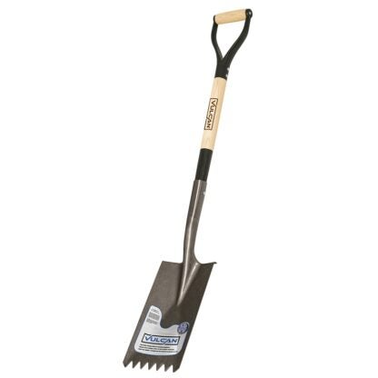 Vulcan 34547 Roof Ripper Shovel, D-Shaped Handle, Wood Handle