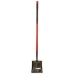 Garant 80451 Shovel, 9-1/2 in W Blade, Steel Blade, Resin Handle, Long Handle