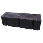 Multinautic 14009 Hollow Dock Float, 60 in L, 24 in W, 16 in H, Polyethylene