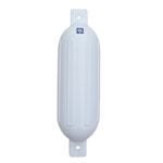 Multinautic 35007 Boat Fender, 20 in L, PVC, White