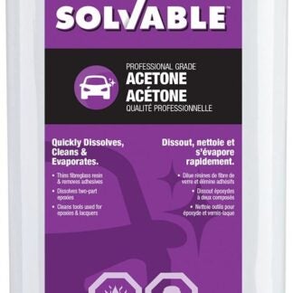 Solvable 53-261 Acetone, Liquid, Pungent, 946 mL Sells in Quantity of 6