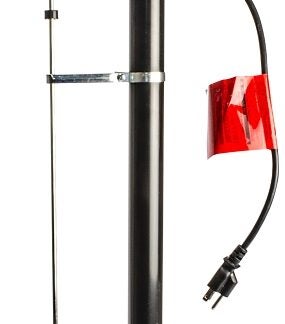 Pentair FPPM3600D Pedestal Sump Pump, 115 V, 0.33 hp, 1-1/4 in Outlet, 3000 gph, Thermoplastic