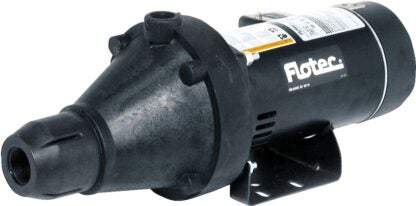 Flotec FP4022-10 Jet Pump, 6.1/12.2 A, 115/230 V, 0.75 hp, 1-1/4 in Suction, 1 in Discharge Connection, 25 ft Max Head