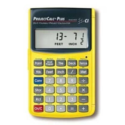 Calculated Industries ProjectCalc Plus Series 8526 Project Calculator, 7, 4 Fractional Display, LCD Display