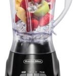 Proctor Silex 58137 Blender, 56 oz Bowl, 600 W, 3-Speed, Black, Plastic Bowl