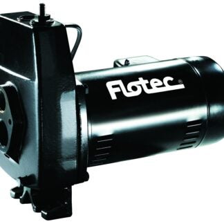 Flotec FP4210 Convertible Jet Pump, 5.5, 11 A, 230/115 VAC, 1 hp, 1-1/4 x 1 in Connection, 70 ft Max Head, 17 gpm