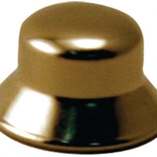 Atron 01331/LA907 Finial Knob, Top Hat, Brass, 2-Piece