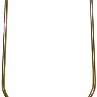 Atron 01249/LA104 Lamp Harp, 10 in L, Metal, Brass Fixture