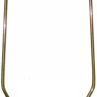 Atron 01248/LA103 Lamp Harp, 9 in L, Metal, Brass Fixture